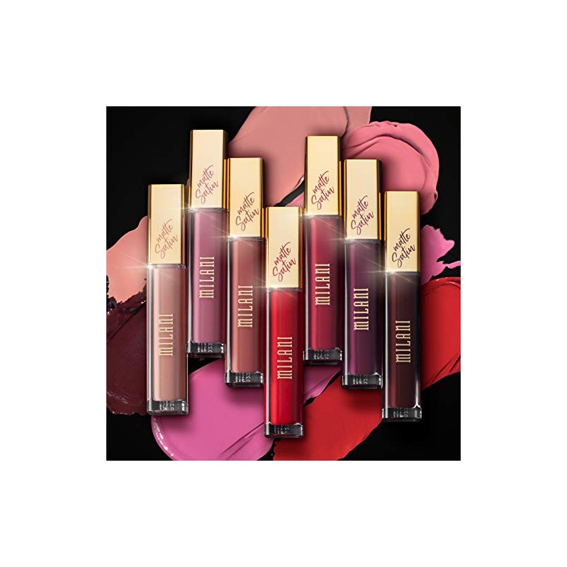 Labial líquido hidratante de larga duración Amore Satin Lip Creme,