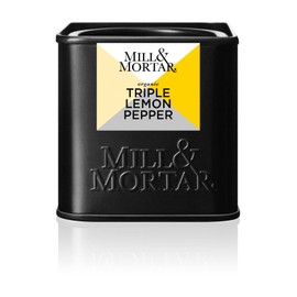 Mill & Mortar Triple Lemon Pepper - Lemon Pepper Spice Mix - Organic - 50 g