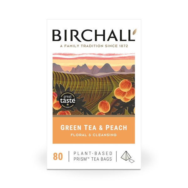 Birchall Tea | Green Tea & Peach | Green Tea