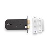 Infinity Decor Heavy Duty 150mm 3 Lever Iron Horizontal Mortice