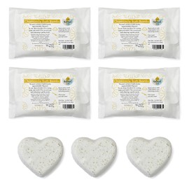 The Natural Spa Bath Bombs 4 x Pack of 3 Chamomile | Natural | No Synthetic Fragrances | No Colorant | SLS Free | Paraben-Free | Phthalates-Free | Talc-Free