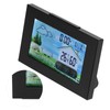 Weather Clock with Color Touch Screen Backlight Indoor Outdoor Thermometer