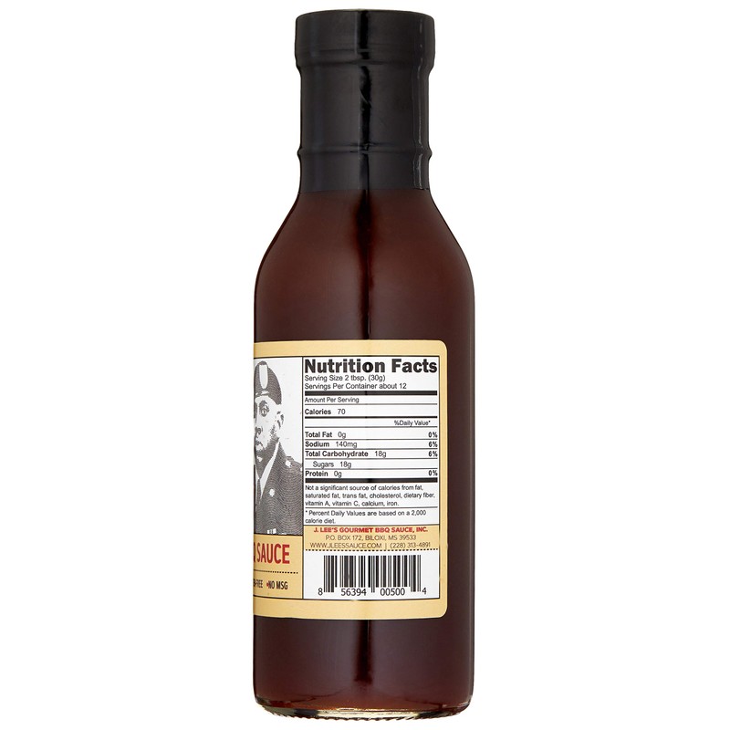 J. Lee's Gourmet BBQ Sauce (Original)