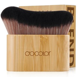 docolor Brocha Autobronceadora Grande para Cuerpo y Rostro, Cerdas Veganas Suaves, Aplicación sin Rayas para Base, Autobronceador y Bronceador, Estuche de Regalo