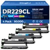 DR229CL Drum Unit (Not Toner)4-Pack Replacement Compatible for Brother DR-229CL