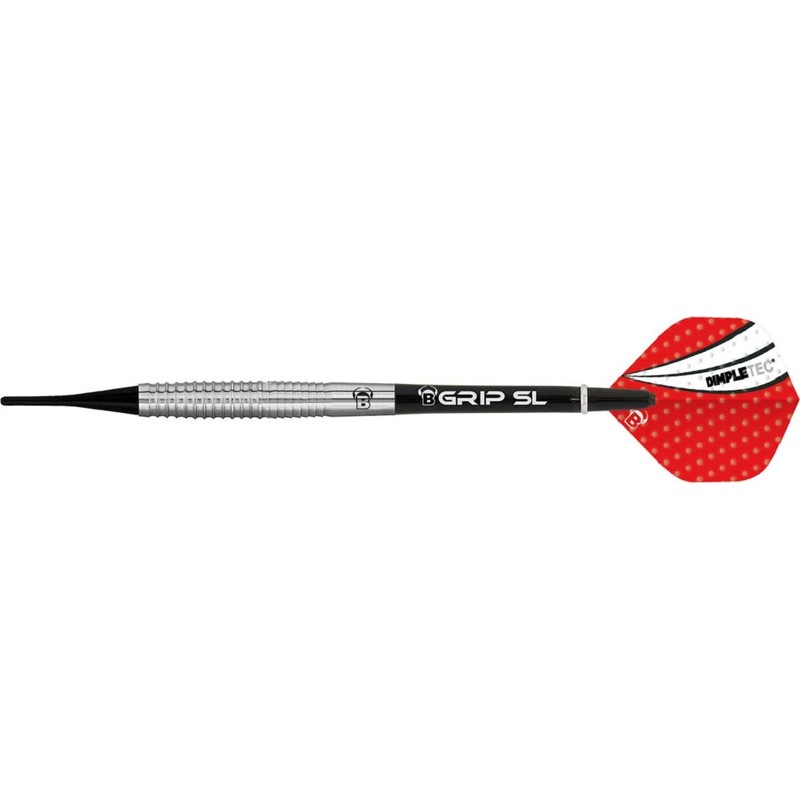 Bull's Dot D1 Soft Dart – Silver/Black, 18 g