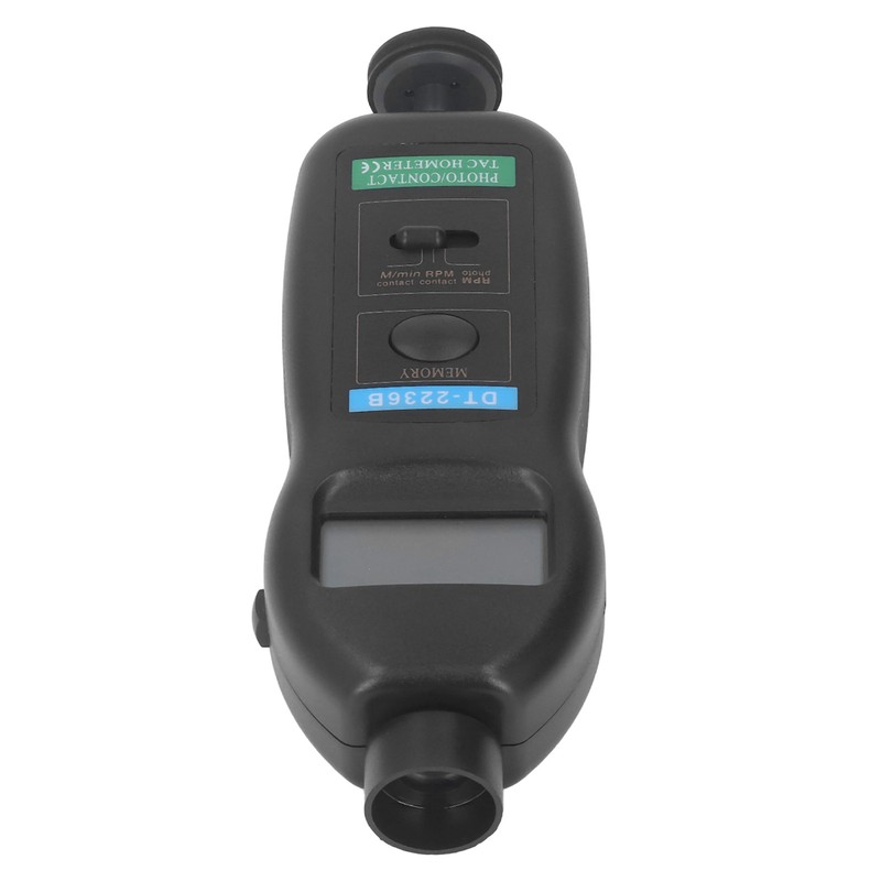 Digital Tachometer 5 Digit LCD Display Handheld Speed Guage Contact