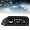 Computer Head Up Display Slope Meter Car Speedometer Compass Display