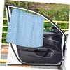 Mikinona Car Side Window Insulation Heat Blocking Sunshade Decorative Design