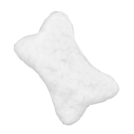 PACKOVE Car Headrest Core Pillow Firm Pillows Car Accessories Body Pillow Case Travel Pillow Plane Travel Neck Pillow for Airplane Car Bed Seat Cervical Pillow Blanket Polyester White