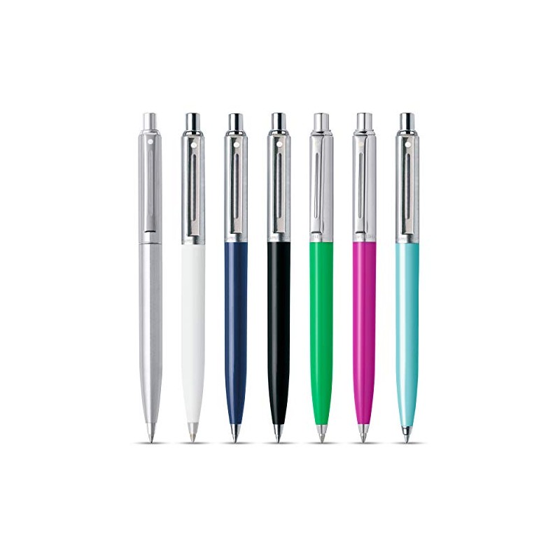 Sheaffer Sentinel Fuchsia Barrel and Brushed Chrome Cap Ballpoint Pen,