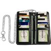 CLASSIC Motorcycle Chain Wallet for Men – Premium Cowhide Leather,