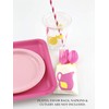 Pink Lemonade Party Cups Set of 12 Disposable for Lemon