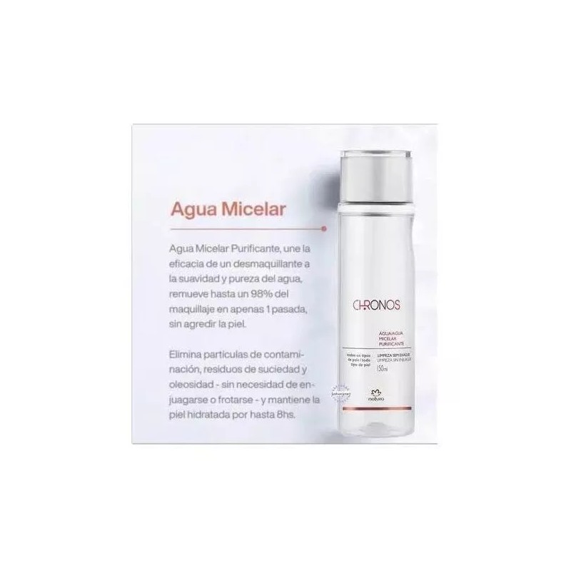 Natura Chronos Agua Micelar Purificante Natura