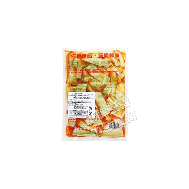 Taiwan Longhong Bamboo Bamboo Shoot (Seasoned Bamboo Shoot) 21.2 oz