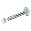 Carriage Bolts with Screw Nuts 8x80 mm