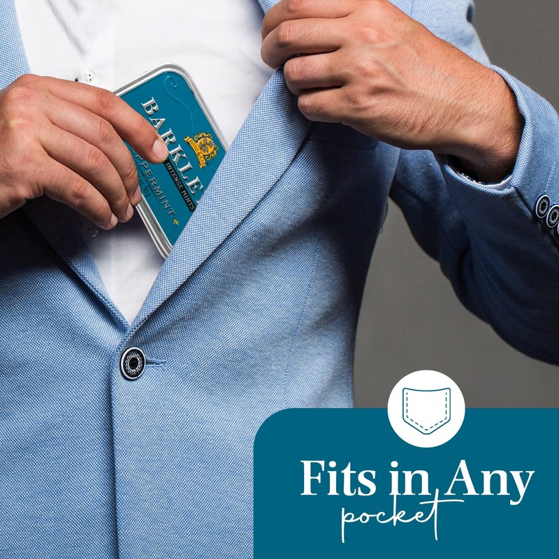 Barkleys Peppermint Breath Mints - Breath Mint, Mints Travel Size,