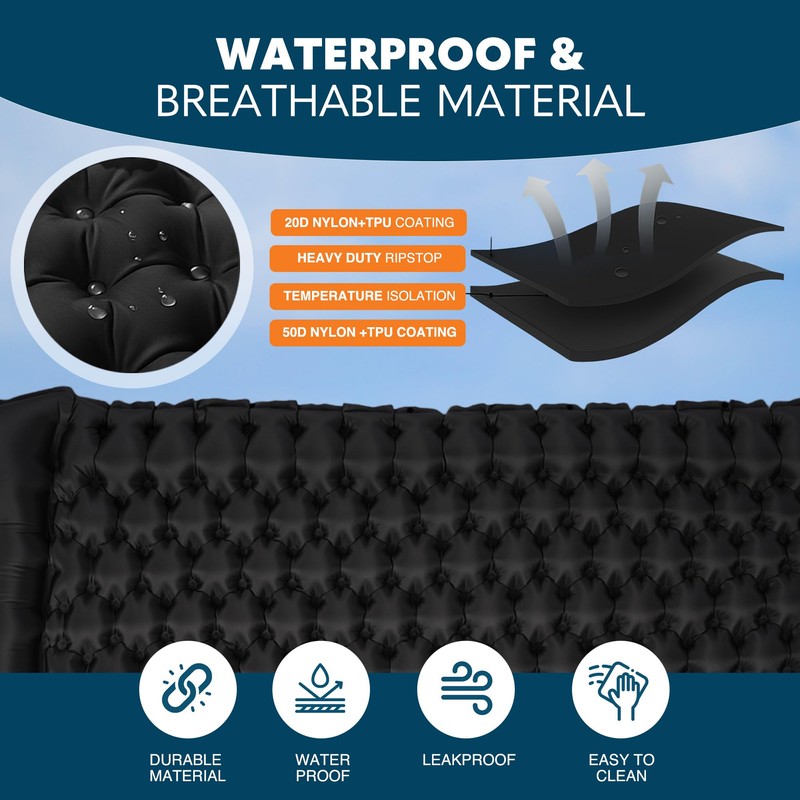 Voyager - Single Sleeping Pad - Ergonomic Design - Durable