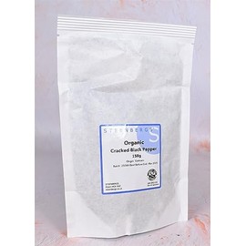 Steenbergs Organic Cracked Black Pepper 150g