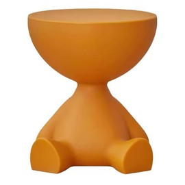 Side Table,Modern Table,Nightstands Side, Living Room Center Table,for Living Room,Bedroom,Balcony,Cartoon Style Design,Stylish Design Indoor Furniture,Orange