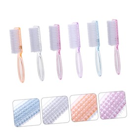 MERRYHAPY Complete Nail Brush Set 6pcs Home Fingernail Brush Manicure Kit Nail Art Tools