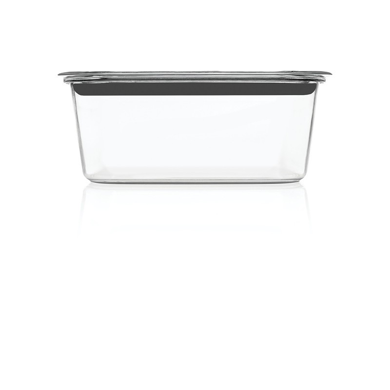 Rubbermaid Brilliance Large Food Storage Container, 9.6 Cup, BPA-Free, Leak-Proof,