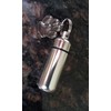 Pasco Specialty Products Pet Cremation Urn Keychain/Keepsake with Large Hematite