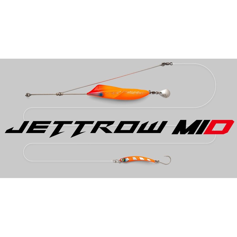 JACKALL Jet Slow Mid 1.2 oz (35g) Bull Pin Shirasu