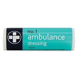 Reliance Medical REL331 1 No. Ambulance Dressing, Sterile, Flow Wrapped, 12 cm x 10 cm