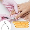 Ptwola 12 Packs Professional Cuticle Trimmer Nippers Stainless Steel Nail
