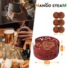 Mango Steam Set of Six Rose Decorative Coasters For Drinks