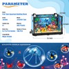 Fish Tank Building Block, Lighting Aquarium Building Sets for Adults