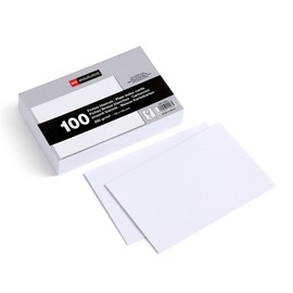 Miquelrius Miquelrius – Karteikarten, 100 glatte Notizkarten, Lernkarten, 200 g/m² Offset-Kartenpapier, Größe 100 x 150 mm