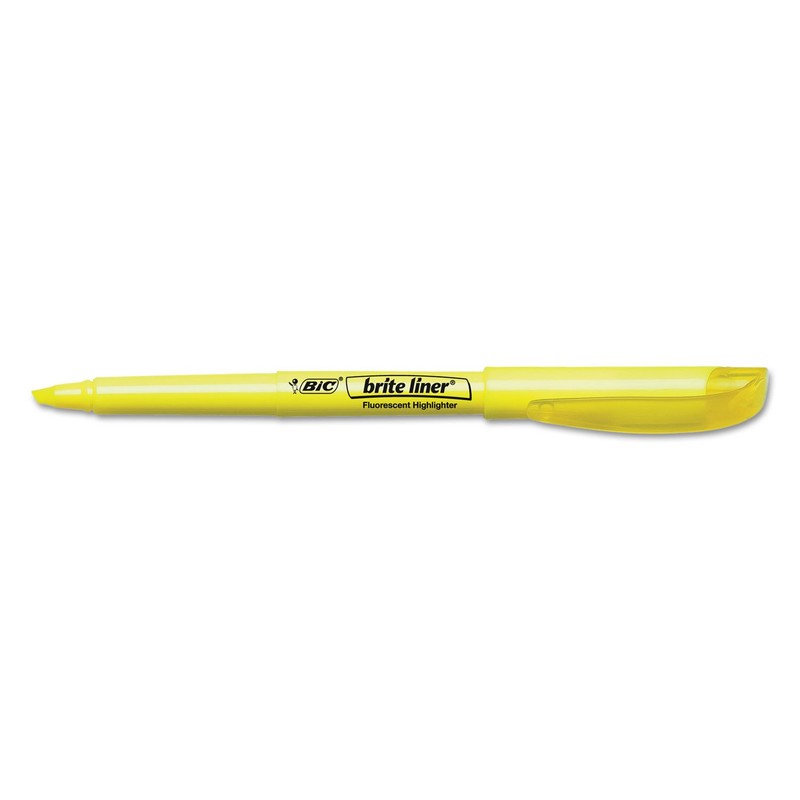 BICBL241YW - BIC Brite Liner Highlighters