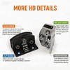 5-10mm No-Drill Glass Door Hinges,Zinc 90 Degree Heavy Duty Alloy