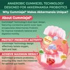 Akkermansia Probiotics Gummies with Prebiotics Fiber, 300 Billion AFU Akkermansia