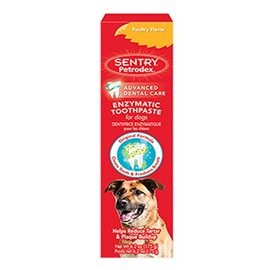 Petrodex Enzymatic Toothpaste for Dogs, Helps Reduce Tartar and Plaque Buildup, Poultry Flavor, 2 Pack
