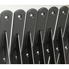8 Pack L10 x H 8" Black Heavy Duty Shelf