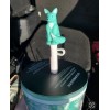 Starbucks Fox Straw Topper Cup Enchanted Forest Cold Tumbler Venti