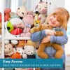 NewHome Toys PVC Shelf Storage Plush Plush Stuffed Animal Holder