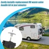 2pcs RV Waste Valve Handle Replacements, Metal RV Tank Handle