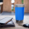 Minimalist Blue Design Simple Modern Style Stainless Steel Insulated Tumbler