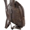 Lambland Womens / Ladies Genuine Leather Backpack Handbag in Brown