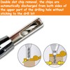 3 Pieces of Self Centering Hinge Drill Bit Kit, Quick