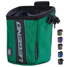 LEGEND - XT520 Quick Release Pouch & Finger Tab Bag (Forest Green) | Interior Divider for Better Organization & Storage of Release Aids | Attaches to Standard 2" Belt | Quick Drawstring Closure