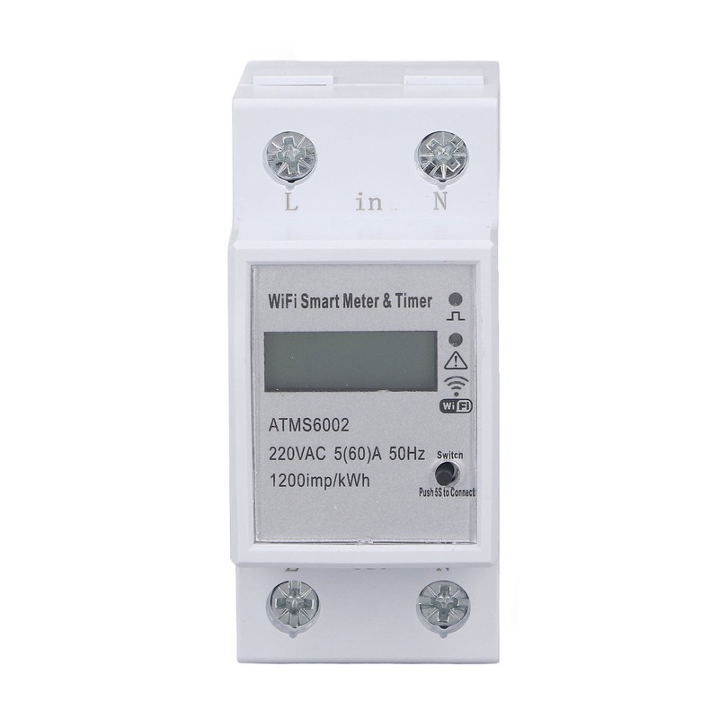 WiFi Smart Meter Power Electricity Energy Monitor Switch Single Phase