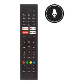 8142026670099K Replacement Voice Remote Control Compatible with All Walton Sceptre Android TV