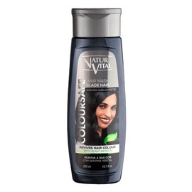 Colouring Hair Mask - Repairs and Colours - 300 Ml/Natural & Organic. (Black Hair)