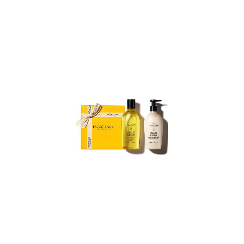L'Occitane (Gift) Almond Body Care Duo (Amand Shvlive) (Shower Oil