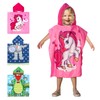 Yostyle Toalla de Baño para Niños de Playa con Capucha,Poncho